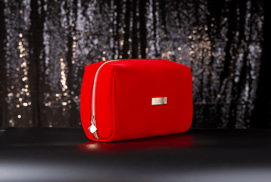 Limited Edition - Premium Luxury Velvet Carry Bag - LavieLabs Cosmetics